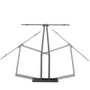 Aisens WT90TSLE-387 Soporte Pared Giratorio Inclinable Nivelable para Monitores y TV 43-90" hasta 60kg Negro